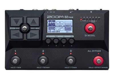 Zoom B2 Four Multiefekt Basowy