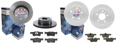 Гальмівні диски гальмівні колодки p+t bosch bmw 1 f20 f21 2 f22 f23 фото №1