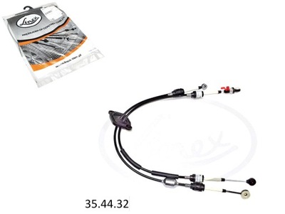 Трос важіль перемикання передач l/p opel movano b renault master iii 2.3d фото №1