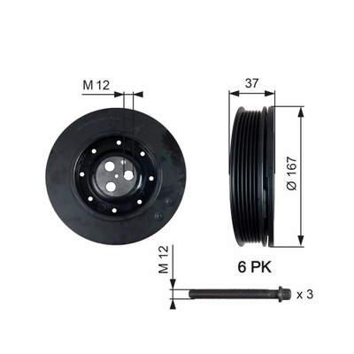 RATAS SKRIEMULYS /GATES/ TVD1060A GATES RATAS SKRIEMULYS 