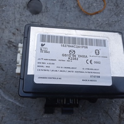 Модуль bluetooth mazda 6 ii gh gs1d66dxha фото №1