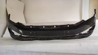 Бампер передний защита vw passat b8 lift фото №1