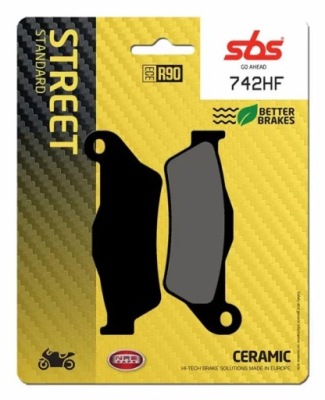 PLAQUETTES FREIN SBS 742HF BMW R GS R R R RS R RT 1150 99-06 