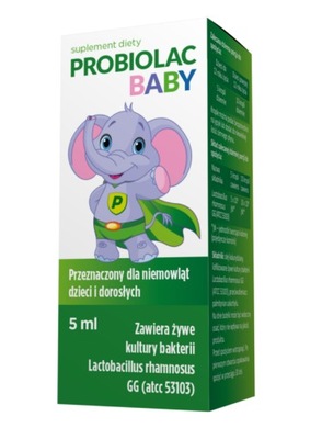 Probiolac BABY Krople 5ml Lactob.rhamnosus GG, Prima