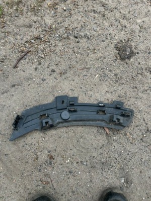 Напрямна кронштейн бампера лівий перед renault scenic iii 620355185r фото №1