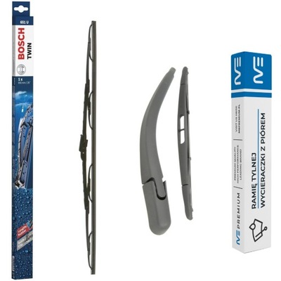 Двірники перед + задня do toyota aygo 2005- фото №1