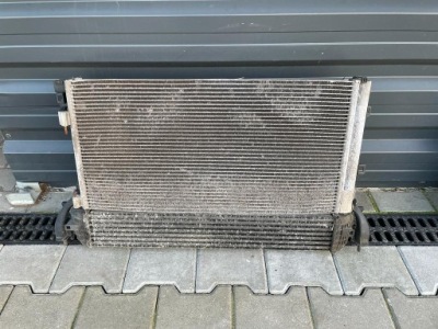 Renault laguna iii 2.0 dci радиатор интеркулер вентиляторы фото №1