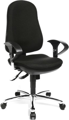 Krzesło biurkowe obrotowe odcienie szarości P10A13