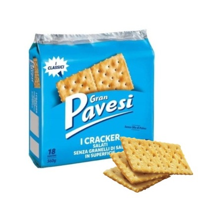 Gran Pavesi Cracker Krakersy włoskie krakersy 560 g