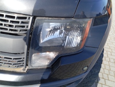 Лампа правая левая перед чёрный середина ford f-150 raptor 2009-2014 комплект фото №1