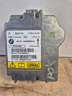 Модуль датчик air bag 9189905 bmw x5 e70 x6 e71 фото №1