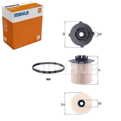 Фильтр топлива knecht do chevrolet malibu 2.0 фото №1