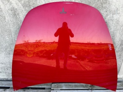 Капот крышка двигателя tesla model 3 3 2017- оригинал фото №1