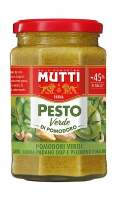 Pesto z zielonych pomidorów z bazylią MUTTI 180 g