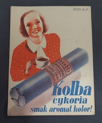 BIBUŁA REKLAMA SAWINA II RP KOLBA CYKORIA DAWNIEJ NADLER i KOLB