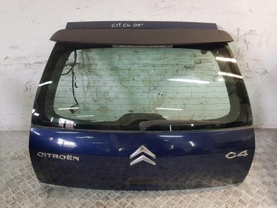 Крышка багажника задняя стекло citroen c4 i фото №1