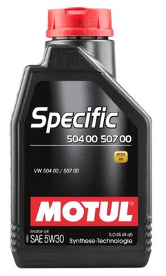 OLEJ SILNIKOWY MOTUL SPECIFIC 5W30 504 00 507 00 1L