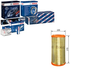 BOSCH FILTER AIR FIAT 1,9D/JTD DOBLO - milautoparts-fr.ukrlive.com