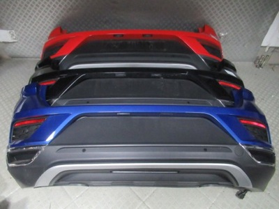 Бампер задняя задний pdc vw t-roc kompletny чёрный фото №1