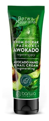 Barwa Naturalna Krem do rąk Awokado 100 ml