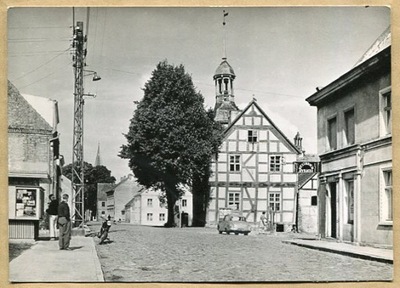 NOWE WARPNO :: Rynek - Ratusz - 1962