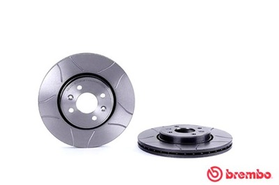 BREMBO ДИСКИ ТОРМОЗНЫЕ ТОРМОЗНЫЕ 2 ШТУКИ. NACINANE ПЕРЕД RENAULT LAGUNA I MEGANE