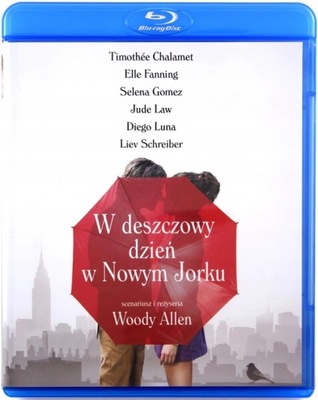 W DESZCZOWY DZIEŃ W NOWYM JORKU BLU RAY FOLIA