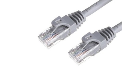 PATCHCORD A-LAN RJ45 KAT.5e UTP 1M SZARY