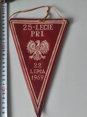 PROPORCZYK 25 LECIE PRL 22 LIPEC 1969