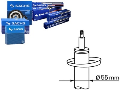 SACHS АМОРТИЗАТОР SKODA OCTAVIA III VW BEETLE CADD