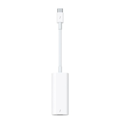 Przejściówka z portu Thunderbolt 3 (USB-C) na Thunderbolt 2 firmy Apple