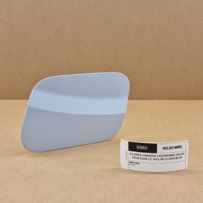 Кришка роз'єм заряджання volvo ex30 ex30 cc колір cloud blue фото №1