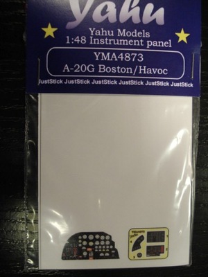 1:48 A-20G Boston/Havoc panel Yahu Models YMA4873