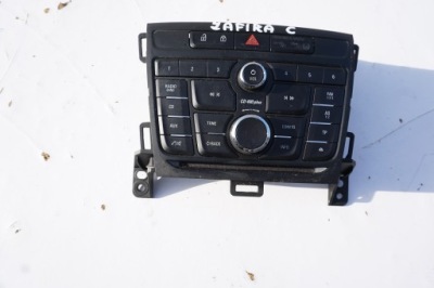 Панель радіо 13435410 opel zafira 3 c фото №1
