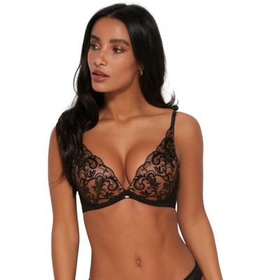 Gossard Biustonosz 70E/32E Vip Bijoux BLACK