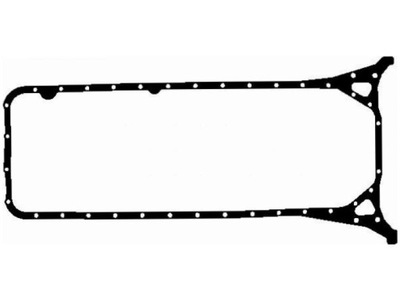 Mercedes om648/ 320cdi прокладка картера масла двигателя 6480140022 = 490663 фото №1