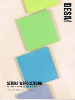 SZTUKA WSPÓŁCZESNA KLASYCY AWANGARDY PO 1945 DESA