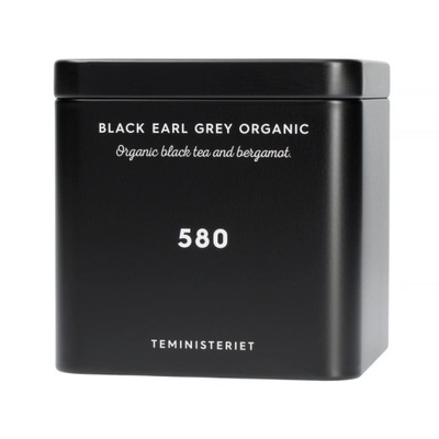 580 Black Earl Grey Organic Herbata Sypana 100g Teministeriet