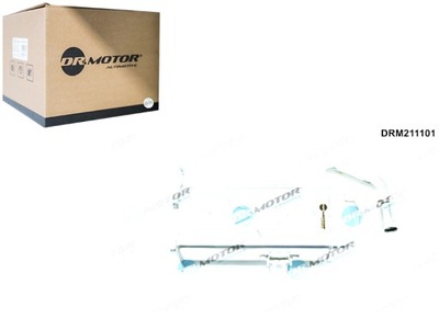 Радиатор выхлопных газов клапана egr vag dr.motor automotive фото №1