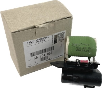 Резистор вентилятора opel corsa d adam meriva b оригинальный номер фото №1