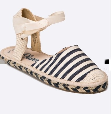 Espadryle damskie 5-24209-28 827 s.oliver r.40