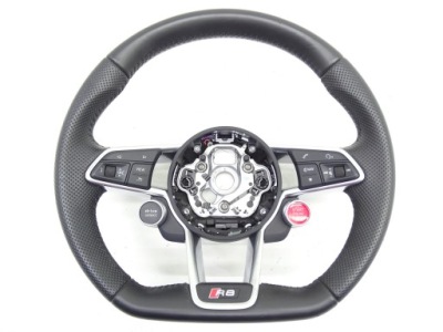 Воздуховод лепестки переключения кожа руль wheel multi audi r8 4s 4s0419091f фото №1