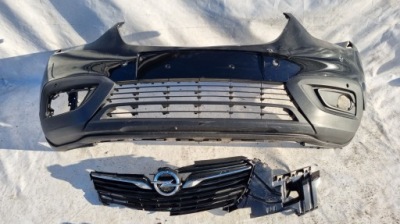 Бампер opel crossland x 17-21 перед 4xpdc фото №1