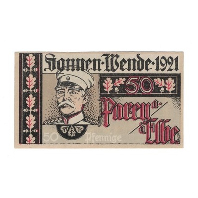 Banknot, Niemcy, Parey a.d. Elbe Spar und Creditba