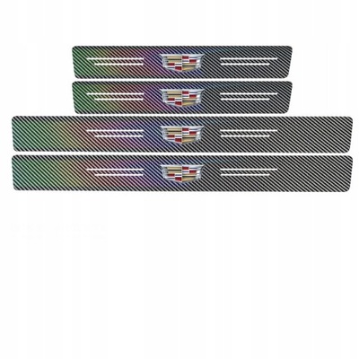 4 PC. LASEROWYCH NAKLEJEK ON BODY SILLS FOR AUDI  