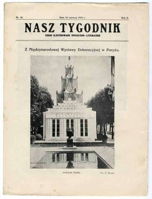 Nasz Tygodnik nr 24 14 czerwca 1925