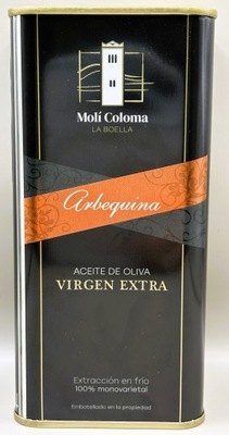 Arbequina, Oliwa z oliwek extra virgin, 500 ml, Hiszpania