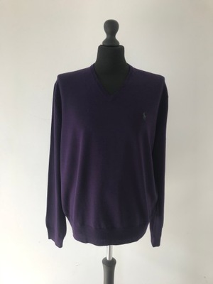 Ralph Lauren sweter XL 100% wełna