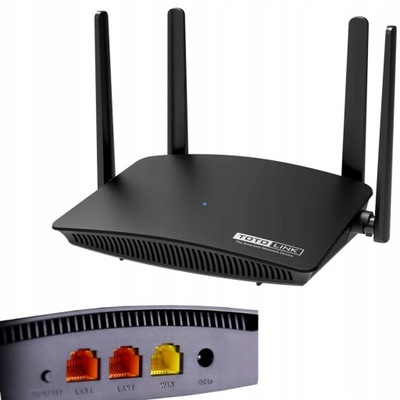 TOTOLINK A720R ROUTER WiFi AC1200 2.4/5GHz LAN