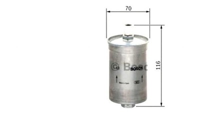 Фільтр пального bosch 25055862 25055863 25175534 2517 фото №1